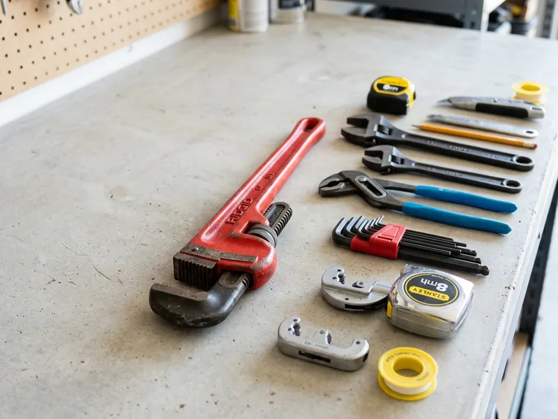 Professional plumbers in Harrisburg, MO equipped with top-tier tools for residential and commercial plumbing services.